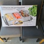 Buffet serveer schalen op warmhoudplaat, Ophalen of Verzenden, Nieuw