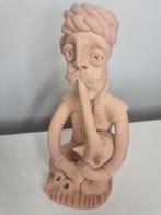 Vintage 60's terracotta keramiek kunstbeeld, Ophalen of Verzenden