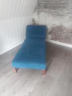 Sofa/divan te koop, Ophalen, Zo goed als nieuw, Eenpersoons, Blauw