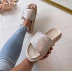 Guess Fabetzy Slippers, Slippers, Guess, Beige, Ophalen of Verzenden