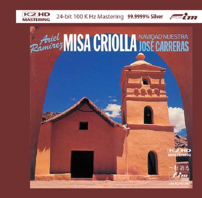 Sale> CD JOSÉ CARRERAS - Misa Criolla - Navidad En V, Cd's en Dvd's, Cd's | Klassiek, Zo goed als nieuw, Overige typen, Classicisme