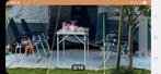 Camping tafel en 4 stoelen, Ophalen of Verzenden, Zo goed als nieuw