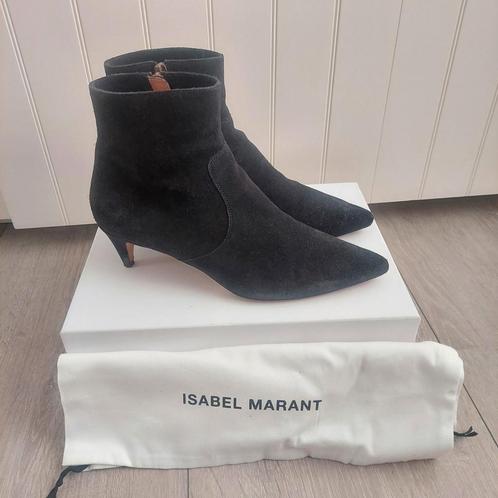 Isabel Marant laarsjes zwart suède maat 41 (40), Kleding | Dames, Schoenen, Gedragen, Zwart, Verzenden