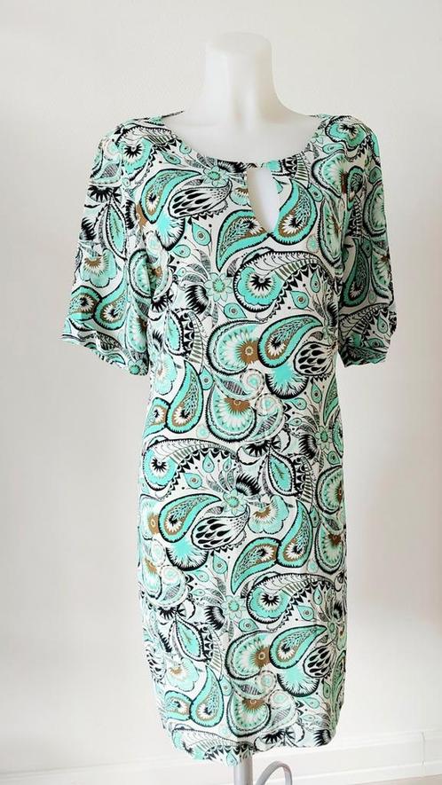 Kyra&ko Jurk Paisley Maat 42, Kleding | Dames, Jurken, Zo goed als nieuw, Maat 42/44 (L), Overige kleuren, Knielengte, Ophalen of Verzenden