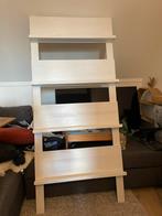 WOOOD tijdschriftenrek/boekenrek/pronkrek wit, Huis en Inrichting, Kasten | Boekenkasten, Ophalen, 50 tot 100 cm, Zo goed als nieuw