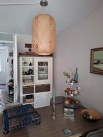 Mooie Bamboe Hanglamp, Ophalen, 50 tot 75 cm, Bohemian, Zo goed als nieuw