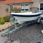 Sloep,visboot,TOPCRAFT met YAMAHA 15PK viertakt TRAILER new, Ophalen, 10 tot 30 pk, Zo goed als nieuw, 3 tot 6 meter