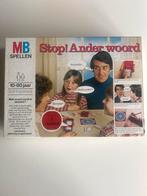 Stop! Ander Woord - MB Spellen, Drie of vier spelers, Ophalen of Verzenden, Gebruikt