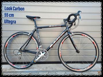 Racefiets Look Carbon Ultegra 55 cm 100% Rijklaar - RR Bikes beschikbaar voor biedingen