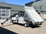 Mercedes-Benz Sprinter 513 2.2 CDI 432 Kipper Hiab 022 laadk, Auto's, Euro 5, Gebruikt, Zwart, 4 cilinders