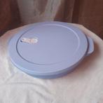 Tupperware magnetronschaal, Huis en Inrichting, Keuken | Tupperware, Ophalen of Verzenden, Zo goed als nieuw, Blauw, Schaal