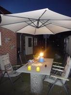 Granieten tuintafel te koop, Tuin en Terras, Tuintafels, Ophalen, Gebruikt, Rechthoekig, Overige materialen