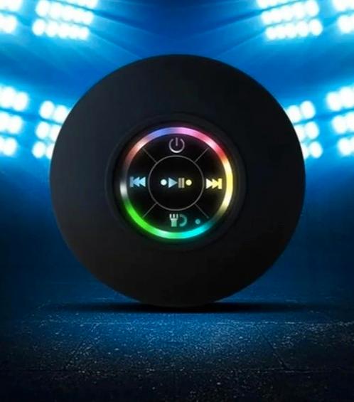 Waterdichte Bluetooth Speaker LED Douche/Bellen/Terras Nieuw, Muziek en Instrumenten, Soundmodules, Nieuw, Overige merken, Ophalen of Verzenden