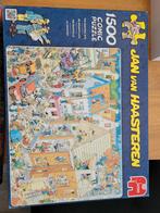 Jan van Haasteren puzzel 1500, de Bouwplaats, Hobby en Vrije tijd, Denksport en Puzzels, Ophalen of Verzenden, Gebruikt