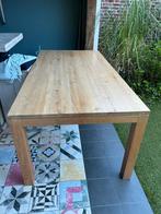 Teakhouten eettafel, Ophalen, Gebruikt, 200 cm of meer, 50 tot 100 cm