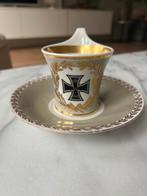 KPM kriegstasse koffiemok ijzerenkruis ijzeren kruis, Verzamelen, Verzenden, Landmacht, Nederland, Foto of Poster