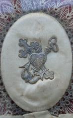 Om 1900 Kloosterwerk Brugs Kant Kantwerk Religieus Ex-Voto, Ophalen of Verzenden