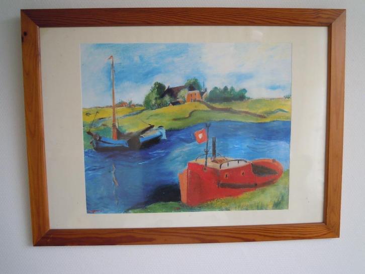 Jan Wiegers Koppermaandagprent 2001, Antiek en Kunst, Kunst | Tekeningen en Foto's, Ophalen of Verzenden