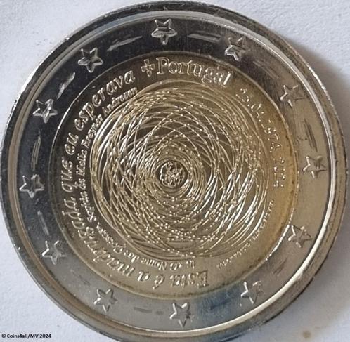 Portugal 2 euro 2024: 50ste verjaardag revolutie 1974, UNC, Postzegels en Munten, Munten | Europa | Euromunten, Losse munt, 2 euro
