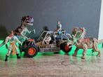 Dino actieset speelset met auto 2 dino's, Ophalen of Verzenden, Zo goed als nieuw
