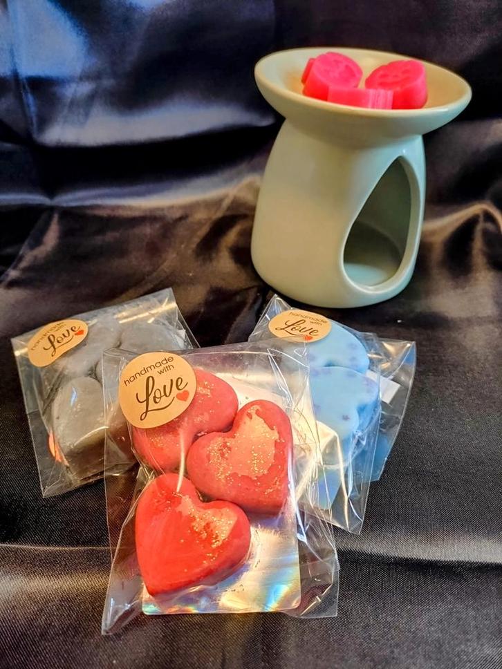 Heerlijke Waxmelts (3x 35 gram) - Handmade (diverse geuren), Huis en Inrichting, Woonaccessoires | Kandelaars en Kaarsen, Nieuw