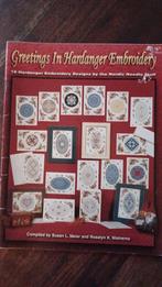 Hardanger, wenskaarten borduren, Ophalen of Verzenden, Zo goed als nieuw, Patroon