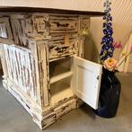 Ontbijttafel / Keukenkast - 162 x 110 cm - mahonie-TTM Wonen, Huis en Inrichting, Tafels | Eettafels, 100 tot 150 cm, 150 tot 200 cm