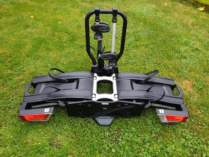 THULE XT 2  933 fietsendrager voor 60 kg draaggewicht, Auto diversen, Fietsendragers, Nieuw, Trekhaakdrager, 2 fietsen, Brede banden