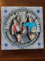 Europacup 1 Tegeltje 15,2x15,20.5 lxbxd Feyenoord, Verzamelen, Ophalen of Verzenden, Zo goed als nieuw, Feyenoord, Poster, Plaatje of Sticker