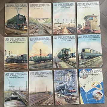 no 1 t/m 26 - Au fil du rail - 1946 tot 1950 super kwaliteit beschikbaar voor biedingen