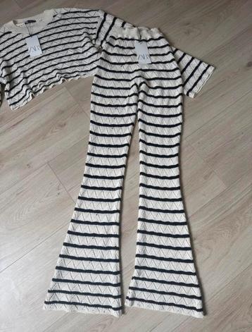 Zara crochet broek en trui 38 beschikbaar voor biedingen