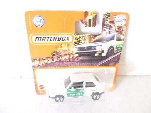 Matchbox Volkswagen Golf MK1 1976 Polizei Notruf 110 modelau, Hobby en Vrije tijd, Modelauto's | Overige schalen, Nieuw, Auto
