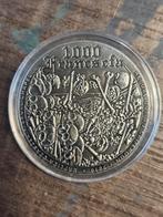 Kameroen 1000 Francs 2018 Skull Chapel Zilver, Postzegels en Munten, Ophalen of Verzenden, Overige landen, Losse munt