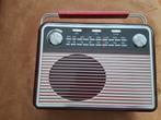 Vintage Broodtrommel - Retro Radio Design, Ophalen of Verzenden, Gebruikt, Overige typen