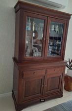 Kersenhouten, massieve buffetkast, Huis en Inrichting, Kasten | Buffetkasten, Ophalen, 100 tot 150 cm, Zo goed als nieuw, Kersenhout