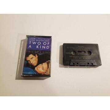 John Travolta Olivia Newton John muziek cassette Two of kind beschikbaar voor biedingen