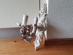 Oude porseleinen wandlamp capodimonte Italië, Ophalen of Verzenden