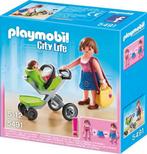 Playmobil 5491 mama met kinderwagen, Kinderen en Baby's, Speelgoed | Playmobil, Ophalen of Verzenden, Zo goed als nieuw