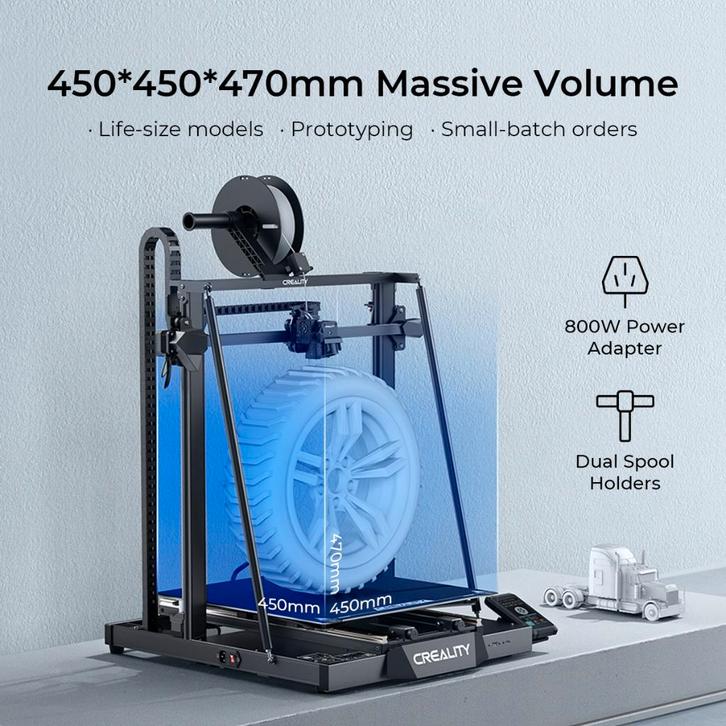 Creality CR-M4 3D-printer, Computers en Software, 3D Printers, Zo goed als nieuw, Ingebouwde Wi-Fi, Ophalen