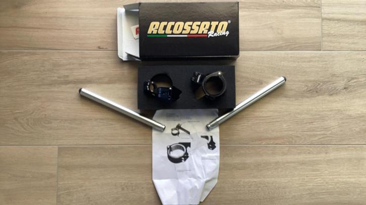 Clip on  adjustable risers  Ducati 748 , 916 , 996, 998, Motoren, Onderdelen | Ducati, Nieuw, Ophalen of Verzenden