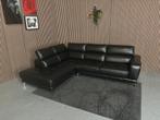 GRATIS LEVERING Montel Hoekbank Leer 265x210 GEREINIGD, 250 tot 300 cm, Hoekbank, Leer, Ophalen of Verzenden