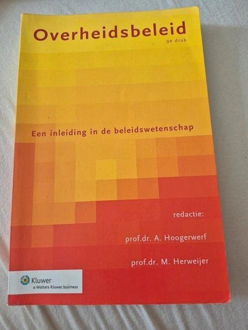 Overheidsbeleid, Boeken, Wetenschap, Zo goed als nieuw, Sociale wetenschap, Ophalen of Verzenden