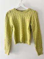 Groene cable knit trui, Kleding | Dames, Groen, Iets frans…, Ophalen of Verzenden, Lange mouw