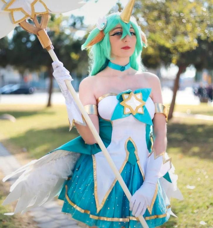 Star Guardian Soraka League of Legends cosplay, Hobby en Vrije tijd, Kostuums, Theaterbenodigdheden en LARP, Gebruikt, Ophalen