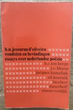 H.U. Jessurun d'Oliveira - Vondsten en bevindingen, Gelezen, H.U. Jessurun d'Oliveira, Ophalen of Verzenden, Eén auteur