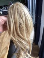 Haarstuk met klem, blond, Sieraden, Tassen en Uiterlijk, Uiterlijk | Haarverzorging, Ophalen of Verzenden, Zo goed als nieuw, Pruik of Haarverlenging