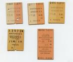 oude treinkaartjes 1960-1967, Verzamelen, Spoorwegen en Tramwegen, Ophalen of Verzenden, Gebruikt, Trein, Boek of Tijdschrift
