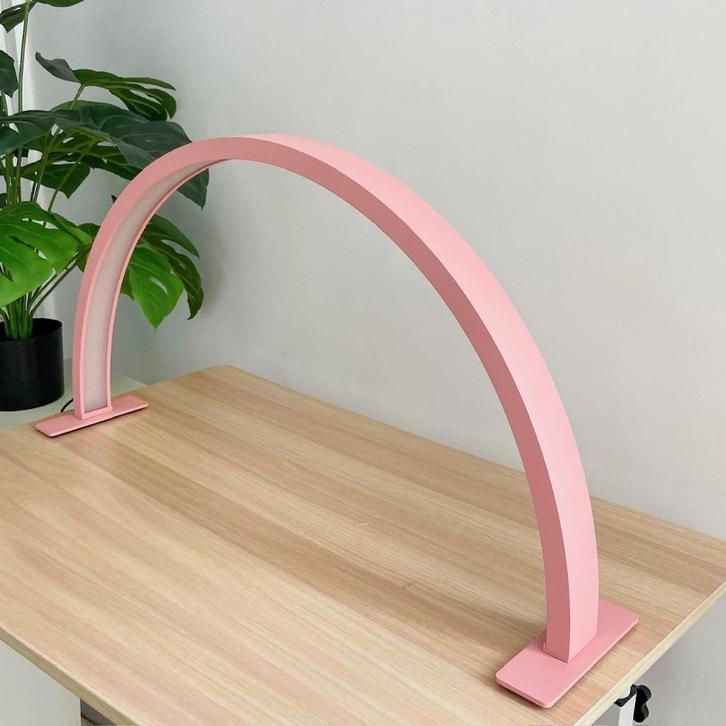 Nagel Lamp LED Moonlight Roze, Huis en Inrichting, Lampen | Tafellampen, Nieuw, Minder dan 50 cm, Metaal, Ophalen of Verzenden