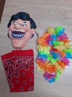 ZGAN carnavals decoratie masker-zakdoek-slinger, Ophalen of Verzenden, Zo goed als nieuw, Versiering, Carnaval