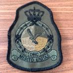 RNLAF DHC kroon patch, Ophalen of Verzenden, Patch, Badge of Embleem